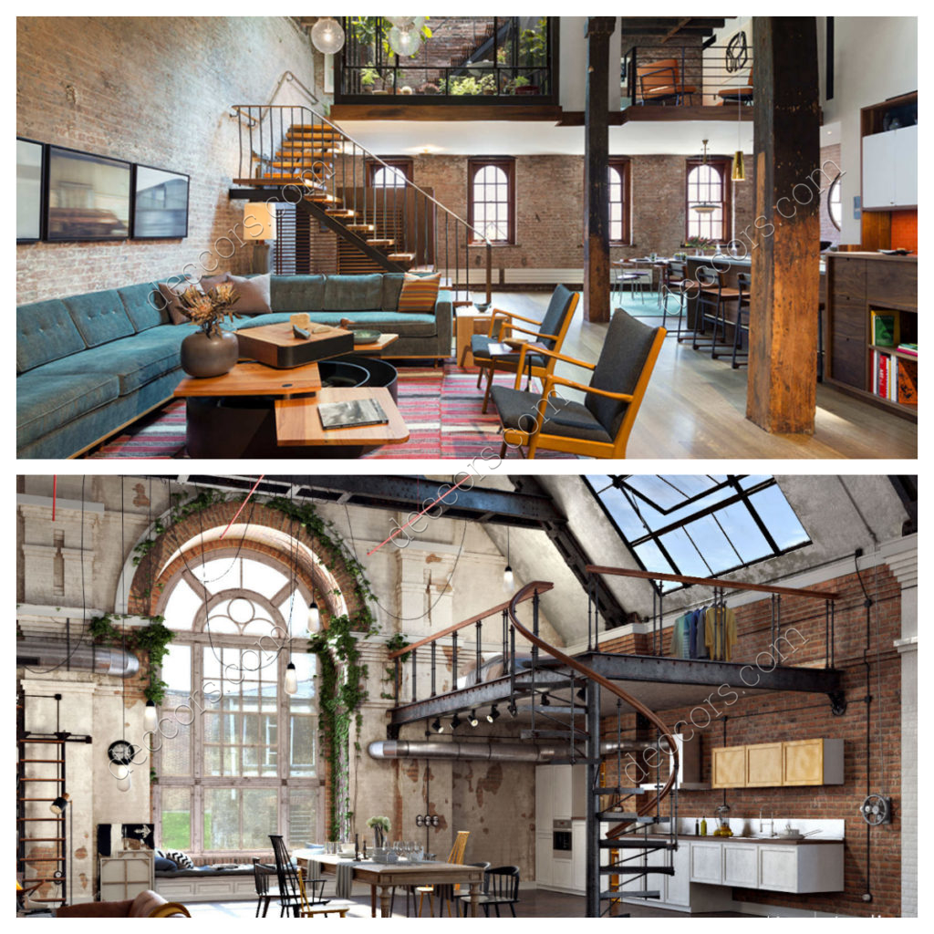 Loft Daire Dekorasyonu