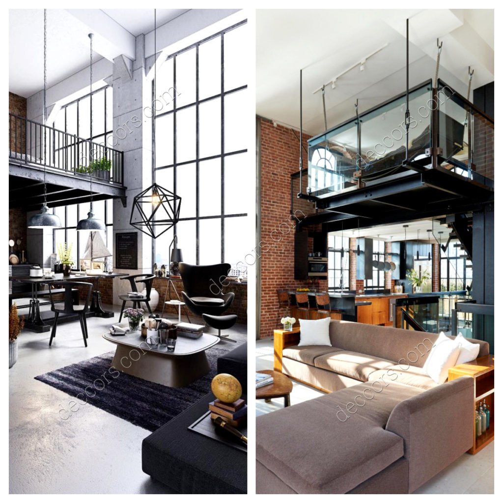 Loft Salon Dekorasyonu