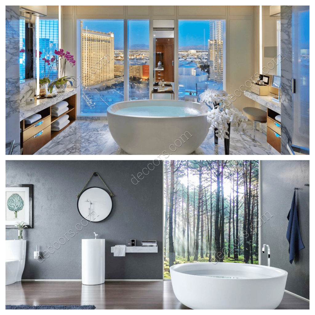 Lüx Banyo Dekoru
