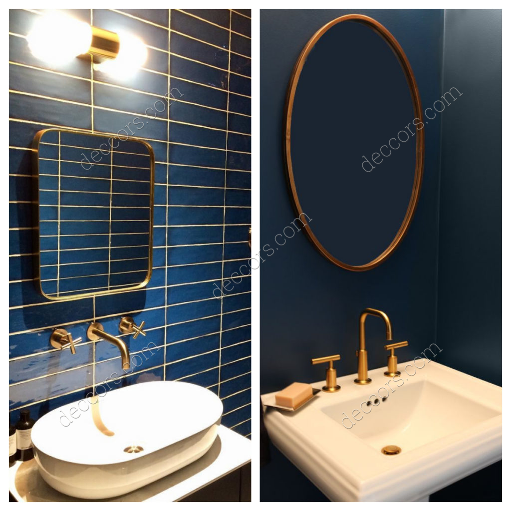 Lüx Gold Banyo Dekorasyonu
