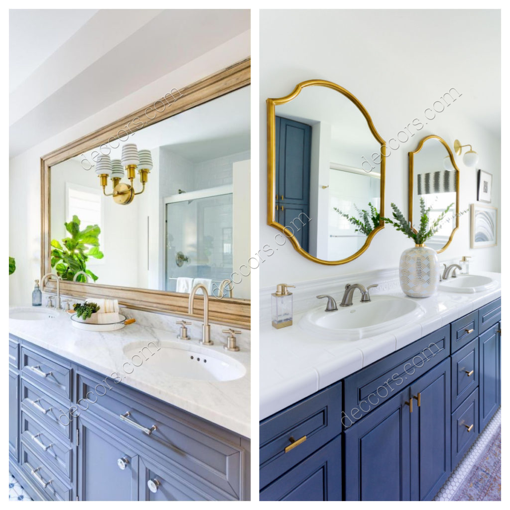 Mavi Banyo Dolabi Modeli