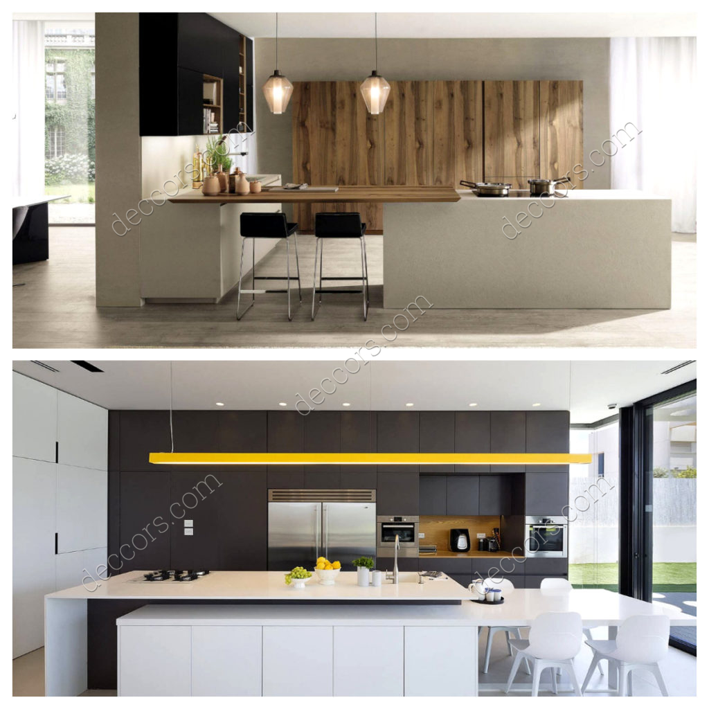 Modern Minimal Mutfak Dekorasyonu