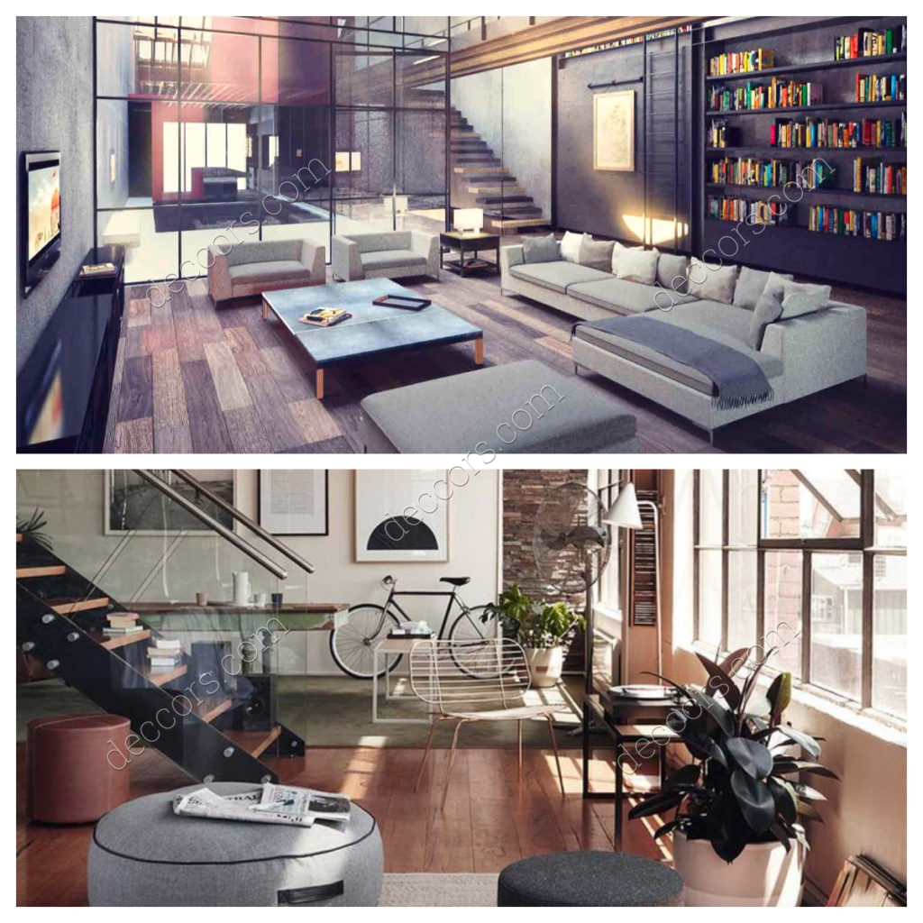 Salon Dekorasyonu Loft