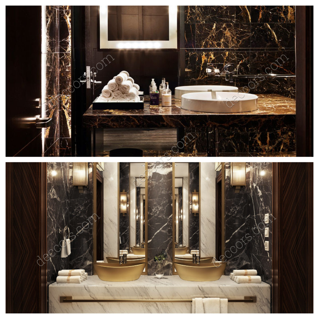 Siyah Mermer Banyo Modelleri