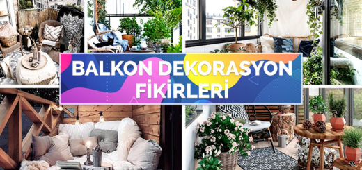 Balkon Dekorasyonu Fikirleri İle Balkonunuzu Yaz Gecelerine Hazırlayın