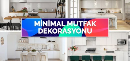 Sadeliği ile Ön Plana Çıkan Minimal Mutfak Dekorasyonu Modelleri