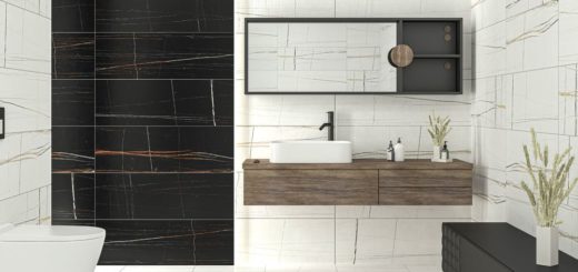 Modası Asla Geçmez: Siyah Beyaz Banyo Dekorasyonu
