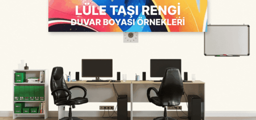 Lüle Taşı Rengi Duvar Boyası – Renk Kodu ve Örnekleri